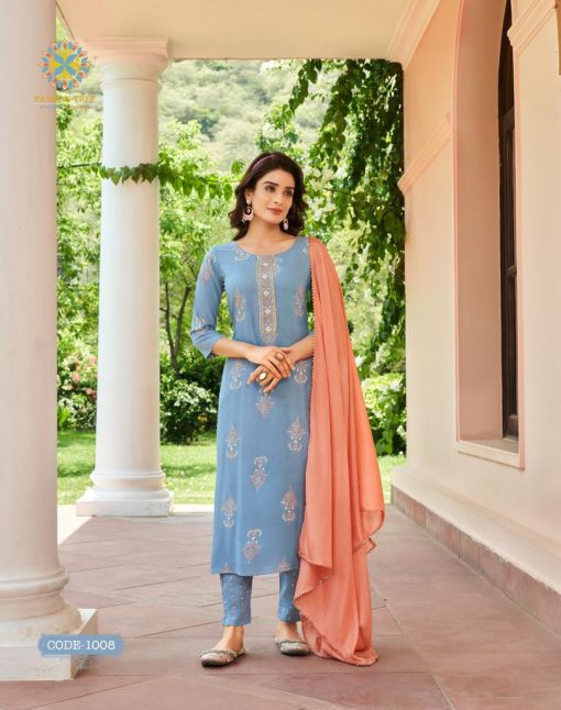 Passion Tree Harvi Vol 1 Kurti with Dupatta Bottom Rayon Catalog 8 Pcs 10 510x646 - Passion Tree Harvi Vol 1 Kurti with Dupatta Bottom Rayon Catalog 8 Pcs