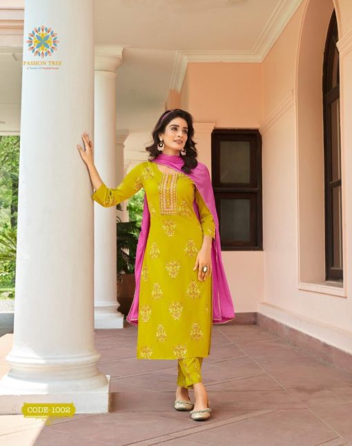 Passion Tree Harvi Vol 1 Kurti with Dupatta Bottom Rayon Catalog 8 Pcs 4 510x646 - Passion Tree Harvi Vol 1 Kurti with Dupatta Bottom Rayon Catalog 8 Pcs