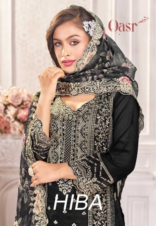 Qasr Hiba Organza Salwar Suit Catalog 8 Pcs 1 510x740 - Qasr Hiba Organza Salwar Suit Catalog 8 Pcs