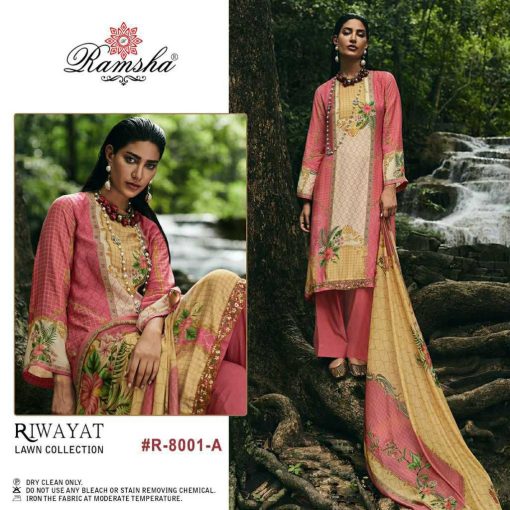 Ramsha Riwayat Lawn Collection Salwar Suit Catalog 4 Pcs 1 510x510 - Ramsha Riwayat Lawn Collection Salwar Suit Catalog 4 Pcs