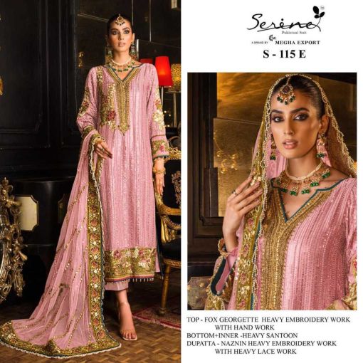 Serene S 115 D G Georgette Salwar Suit Catalog 4 Pcs 2 510x510 - Serene S 115 D-G Georgette Salwar Suit Catalog 4 Pcs