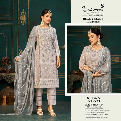 Serene S 176 Georgette Readymade Salwar Suit Catalog 4 Pcs 1 510x510 - Serene S 176 Georgette Readymade Salwar Suit Catalog 4 Pcs