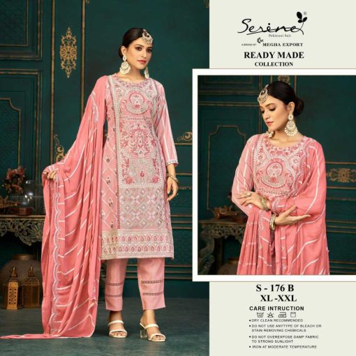 Serene S 176 Georgette Readymade Salwar Suit Catalog 4 Pcs 2 510x510 - Serene S 176 Georgette Readymade Salwar Suit Catalog 4 Pcs