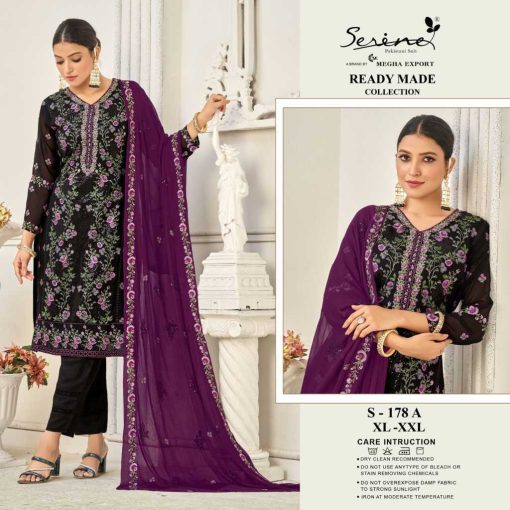 Serene S 178 A D Georgette Readymade Salwar Suit Catalog 4 Pcs 1 510x510 - Serene S 178 A-D Georgette Readymade Salwar Suit Catalog 4 Pcs