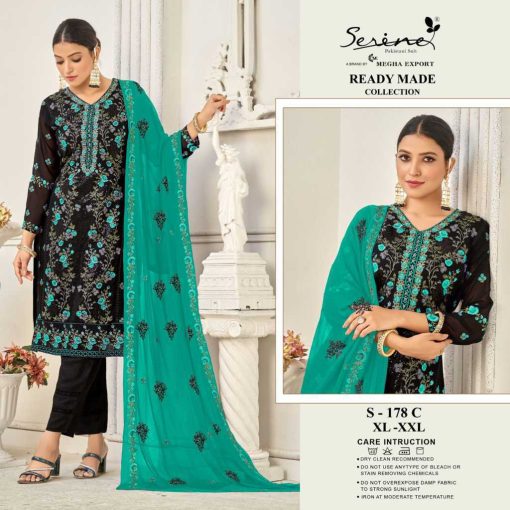 Serene S 178 A D Georgette Readymade Salwar Suit Catalog 4 Pcs 3 510x510 - Serene S 178 A-D Georgette Readymade Salwar Suit Catalog 4 Pcs