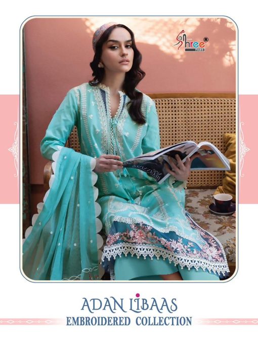 Shree Fabs Adan Libaas Embroidered Collection Cotton Salwar Suit Catalog 6 Pcs 1 510x702 - Shree Fabs Adan Libaas Embroidered Collection Cotton Salwar Suit Catalog 6 Pcs