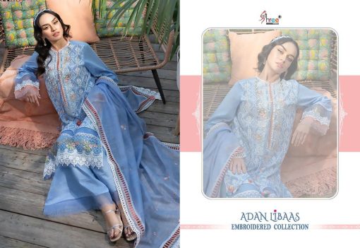 Shree Fabs Adan Libaas Embroidered Collection Cotton Salwar Suit Catalog 6 Pcs 7 510x351 - Shree Fabs Adan Libaas Embroidered Collection Cotton Salwar Suit Catalog 6 Pcs