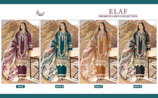 Shree Fabs Elaf Premium Lawn Collection Chiffon Cotton Salwar Suit Catalog 4 Pcs 10 510x319 - Shree Fabs Elaf Premium Lawn Collection Chiffon Cotton Salwar Suit Catalog 4 Pcs