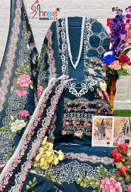 Shree Fabs Elaf Premium Lawn Collection Chiffon Cotton Salwar Suit Catalog 4 Pcs 9 510x744 - Shree Fabs Elaf Premium Lawn Collection Chiffon Cotton Salwar Suit Catalog 4 Pcs