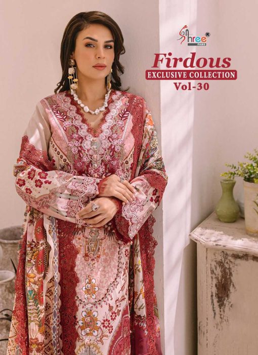 Shree Fabs Firdous Exclusive Collection Vol 30 Cotton Chiffon Salwar Suit Catalog 8 Pcs 1 510x701 - Shree Fabs Firdous Exclusive Collection Vol 30 Cotton Chiffon Salwar Suit Catalog 8 Pcs