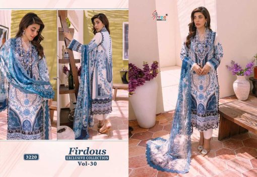 Shree Fabs Firdous Exclusive Collection Vol 30 Cotton Chiffon Salwar Suit Catalog 8 Pcs 11 510x351 - Shree Fabs Firdous Exclusive Collection Vol 30 Cotton Chiffon Salwar Suit Catalog 8 Pcs