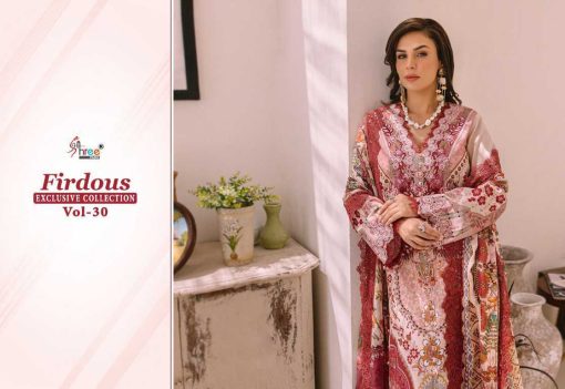 Shree Fabs Firdous Exclusive Collection Vol 30 Cotton Chiffon Salwar Suit Catalog 8 Pcs 17 510x351 - Shree Fabs Firdous Exclusive Collection Vol 30 Cotton Chiffon Salwar Suit Catalog 8 Pcs