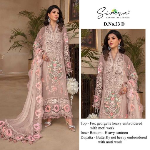 Simra DN 23 A D Georgette Salwar Suit Catalog 4 Pcs 4 510x510 - Simra DN 23 A-D Georgette Salwar Suit Catalog 4 Pcs