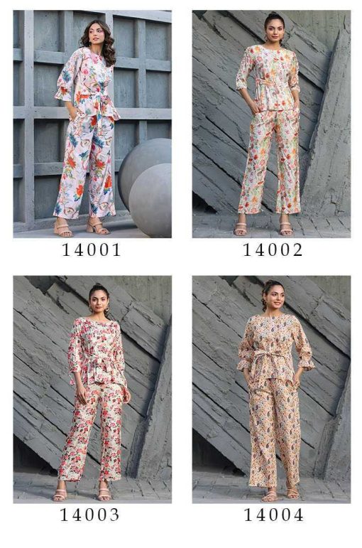 Tejaswee Stylishta Vol 14 CO ORD Set Wholesale Catalog 4 Pcs 17 510x771 - Tejaswee Stylishta Vol 14 CO ORD Set Wholesale Catalog 4 Pcs