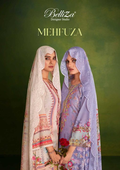 Belliza Mehfuza Cotton Salwar Suit Catalog 8 Pcs 1 510x719 - Belliza Mehfuza Cotton Salwar Suit Catalog 8 Pcs