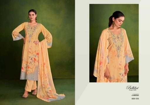 Belliza Mehfuza Cotton Salwar Suit Catalog 8 Pcs 8 510x360 - Belliza Mehfuza Cotton Salwar Suit Catalog 8 Pcs