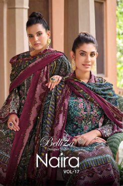 Belliza Naira Vol 17 Cotton Salwar Suit Catalog 8 Pcs