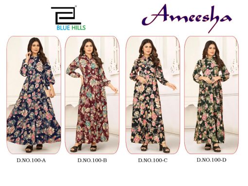 Blue Hills Ameesha Kurti Rayon Catalog 4 Pcs 6 510x383 - Blue Hills Ameesha Kurti Rayon Catalog 4 Pcs