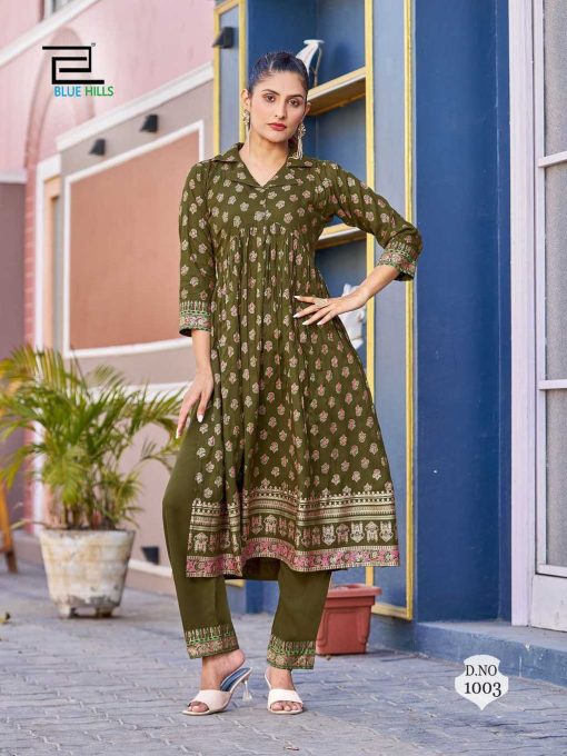 Blue Hills Cassata Kurti with Pant Rayon Catalog 8 Pcs 1 510x680 - Blue Hills Cassata Kurti with Pant Rayon Catalog 8 Pcs