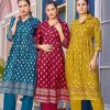 Blue Hills Cassata Kurti with Pant Rayon Catalog 8 Pcs