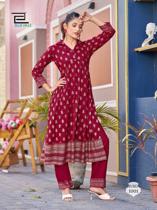 Blue Hills Cassata Kurti with Pant Rayon Catalog 8 Pcs 2 510x680 - Blue Hills Cassata Kurti with Pant Rayon Catalog 8 Pcs