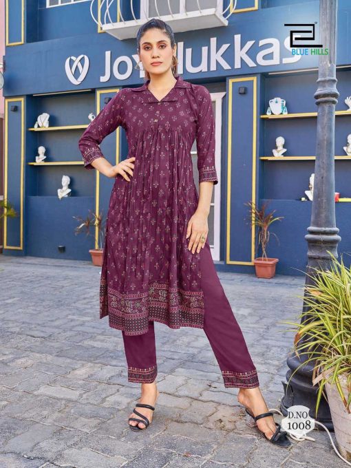 Blue Hills Cassata Kurti with Pant Rayon Catalog 8 Pcs 9 510x680 - Blue Hills Cassata Kurti with Pant Rayon Catalog 8 Pcs