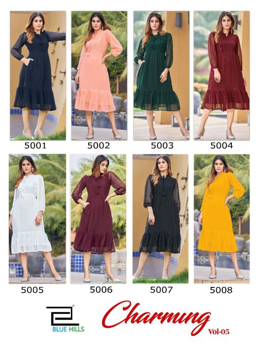 Blue Hills Charming Vol 5 Georgette Kurti Catalog 8 Pcs 10 510x680 - Blue Hills Charming Vol 5 Georgette Kurti Catalog 8 Pcs