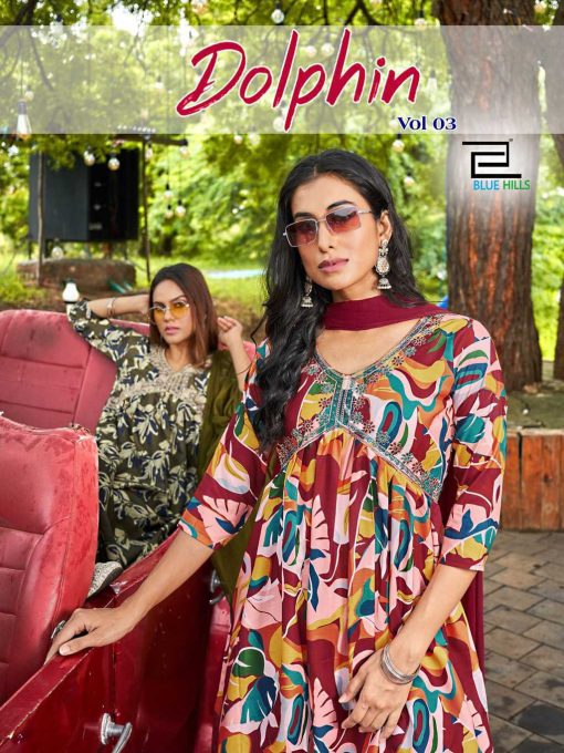 Blue Hills Dolphin Vol 3 Kurti with Dupatta Bottom Rayon Catalog 8 Pcs 1 510x680 - Blue Hills Dolphin Vol 3 Kurti with Dupatta Bottom Rayon Catalog 8 Pcs