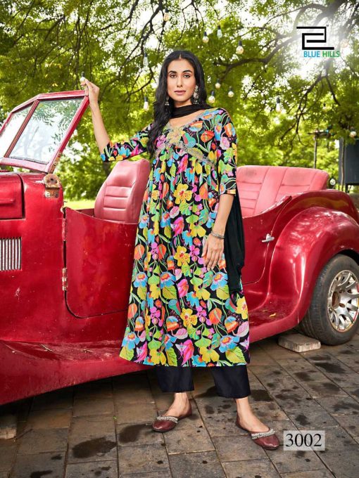 Blue Hills Dolphin Vol 3 Kurti with Dupatta Bottom Rayon Catalog 8 Pcs 4 510x680 - Blue Hills Dolphin Vol 3 Kurti with Dupatta Bottom Rayon Catalog 8 Pcs