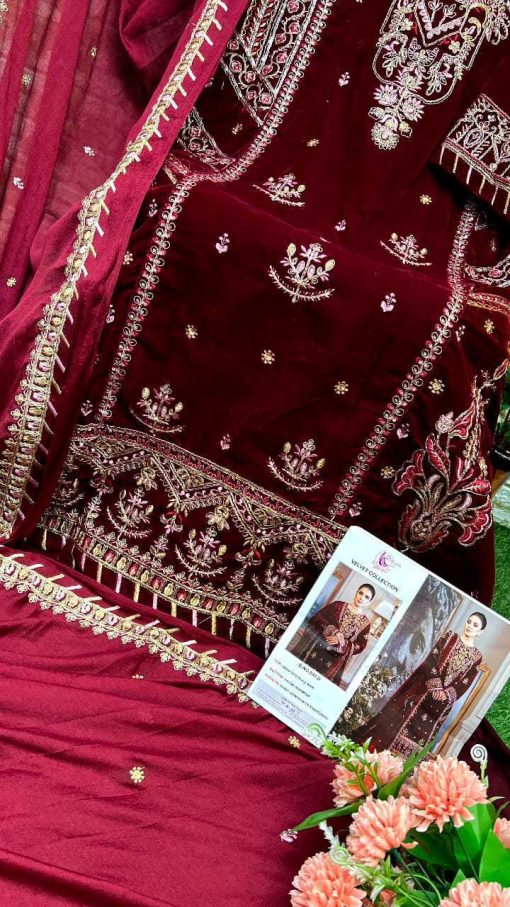 Dinsaa Ds 230 Velvet Pashmina Salwar Suit Catalog 5 Pcs 19 510x907 - Dinsaa Ds 230 Velvet Pashmina Salwar Suit Catalog 5 Pcs