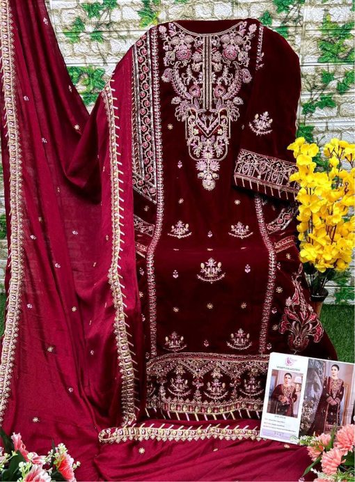Dinsaa Ds 230 Velvet Pashmina Salwar Suit Catalog 5 Pcs 6 510x692 - Dinsaa Ds 230 Velvet Pashmina Salwar Suit Catalog 5 Pcs
