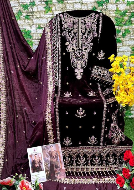 Dinsaa Ds 230 Velvet Pashmina Salwar Suit Catalog 5 Pcs 9 510x719 - Dinsaa Ds 230 Velvet Pashmina Salwar Suit Catalog 5 Pcs