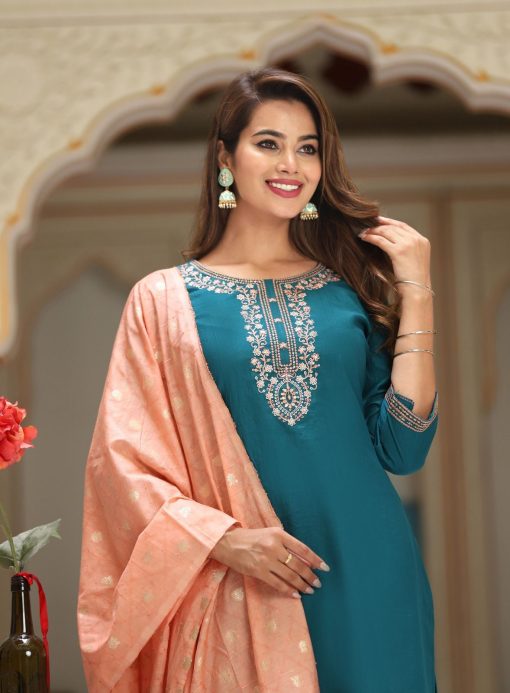 Diya Trends Anokhi Vol 1 by Kajal Style Kurti with Dupatta Bottom Muslin Catalog 8 Pcs 8 510x693 - Diya Trends Anokhi Vol 1 by Kajal Style Kurti with Dupatta Bottom Muslin Catalog 8 Pcs