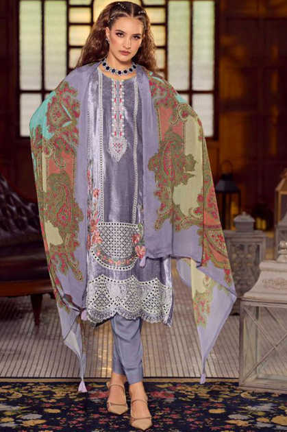 Gull Jee Mahnoor by Deepsy Velvet Pashmina Salwar Suit Catalog 6 Pcs