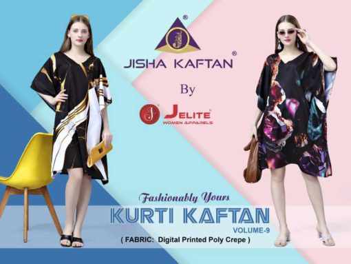 Jelite Kurti Kaftan Vol 9 Crepe Kurti Catalog 8 Pcs 1 510x383 - Jelite Kurti Kaftan Vol 9 Crepe Kurti Catalog 8 Pcs