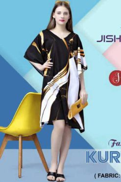 Jelite Kurti Kaftan Vol 9 Crepe Kurti Catalog 8 Pcs 247x371 - Cart