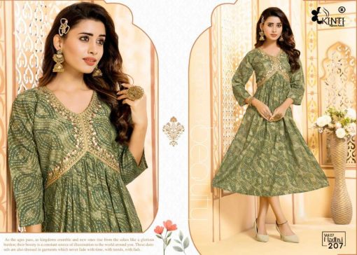 Kinti Madhvi Vol 2 Nayra Cut Silk Kurti Catalog 8 Pcs 5 510x364 - Kinti Madhvi Vol 2 Nayra Cut Silk Kurti Catalog 8 Pcs