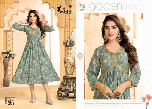 Kinti Madhvi Vol 2 Nayra Cut Silk Kurti Catalog 8 Pcs 7 510x364 - Kinti Madhvi Vol 2 Nayra Cut Silk Kurti Catalog 8 Pcs