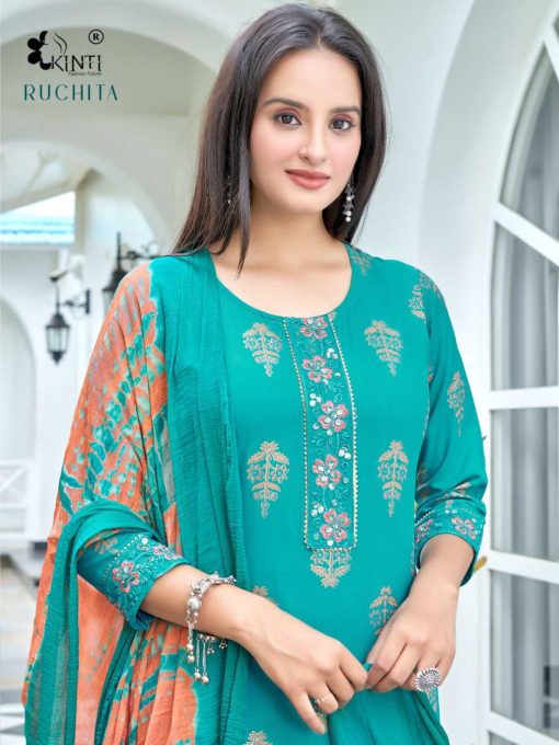 Kinti Ruchita Rayon Kurti with Dupatta Bottom Catalog 6 Pcs 1 510x680 - Kinti Ruchita Rayon Kurti with Dupatta Bottom Catalog 6 Pcs