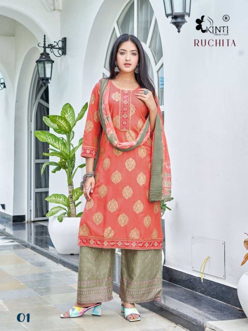 Kinti Ruchita Rayon Kurti with Dupatta Bottom Catalog 6 Pcs 9 510x680 - Kinti Ruchita Rayon Kurti with Dupatta Bottom Catalog 6 Pcs