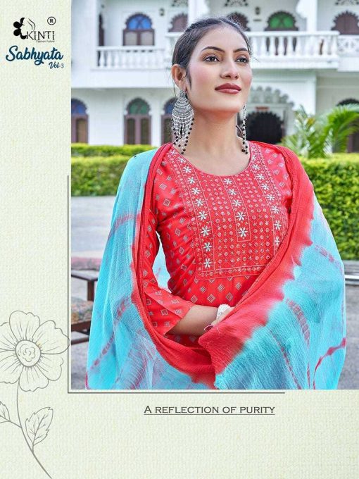 Kinti Sabhyata Vol 3 Rayon Kurti with Dupatta Bottom Catalog 6 Pcs 10 510x680 - Kinti Sabhyata Vol 3 Rayon Kurti with Dupatta Bottom Catalog 6 Pcs