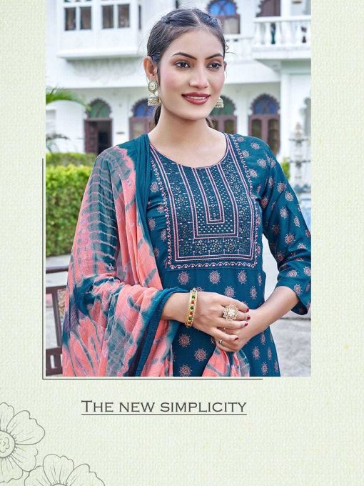 Kinti Sabhyata Vol 3 Rayon Kurti with Dupatta Bottom Catalog 6 Pcs 13 510x680 - Kinti Sabhyata Vol 3 Rayon Kurti with Dupatta Bottom Catalog 6 Pcs