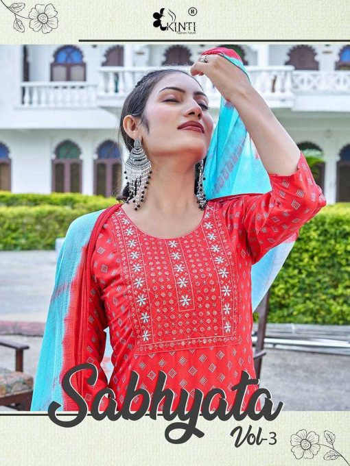 Kinti Sabhyata Vol 3 Rayon Kurti with Dupatta Bottom Catalog 6 Pcs 2 510x680 - Kinti Sabhyata Vol 3 Rayon Kurti with Dupatta Bottom Catalog 6 Pcs