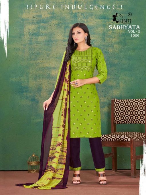 Kinti Sabhyata Vol 5 Rayon Kurti with Dupatta Bottom Catalog 6 Pcs 7 510x680 - Kinti Sabhyata Vol 5 Rayon Kurti with Dupatta Bottom Catalog 6 Pcs