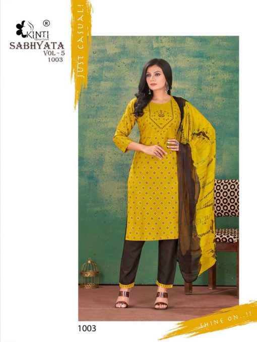 Kinti Sabhyata Vol 5 Rayon Kurti with Dupatta Bottom Catalog 6 Pcs 8 510x680 - Kinti Sabhyata Vol 5 Rayon Kurti with Dupatta Bottom Catalog 6 Pcs