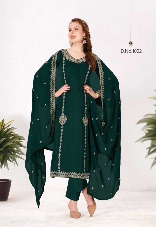 Qasr Zareen Georgette Salwar Suit Catalog 8 Pcs 10 510x740 - Qasr Zareen Georgette Salwar Suit Catalog 8 Pcs