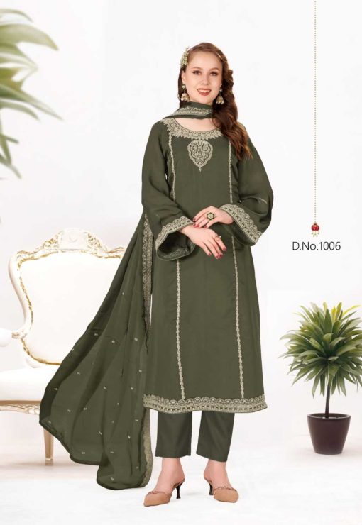 Qasr Zareen Georgette Salwar Suit Catalog 8 Pcs 17 510x740 - Qasr Zareen Georgette Salwar Suit Catalog 8 Pcs