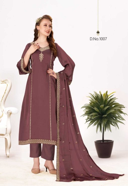 Qasr Zareen Georgette Salwar Suit Catalog 8 Pcs 19 510x740 - Qasr Zareen Georgette Salwar Suit Catalog 8 Pcs