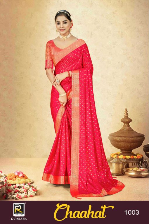Ranjna Chaahat Silk Saree Sari Catalog 8 Pcs 4 510x765 - Ranjna Chaahat Silk Saree Sari Catalog 8 Pcs