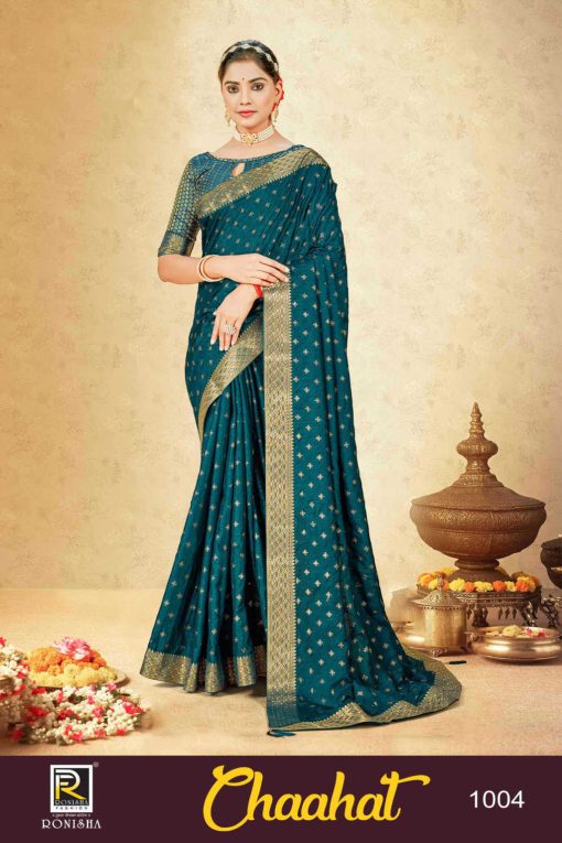 Ranjna Chaahat Silk Saree Sari Catalog 8 Pcs 5 510x765 - Ranjna Chaahat Silk Saree Sari Catalog 8 Pcs